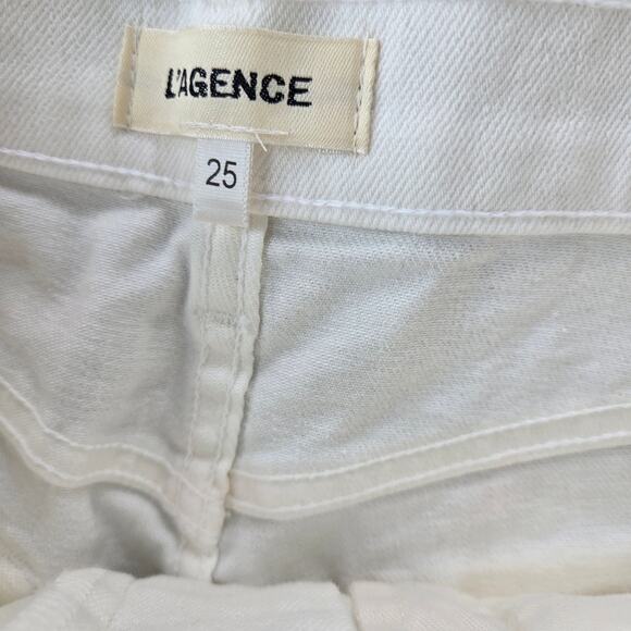 L'Agence Ryland Cutoff Denim Shorts Size 25 NWOT - Picture 3 of 8